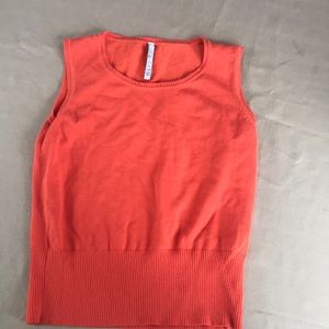 Orange Sweater Vest